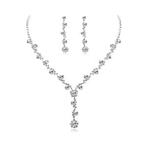 Udalyn Rhinestone Bridesmaid Jewelry Sets for Women